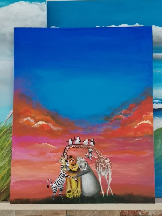 手工装饰画40 60
