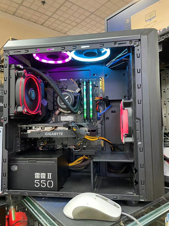 i7 8700吃鸡电脑主机+技嘉1660S...
