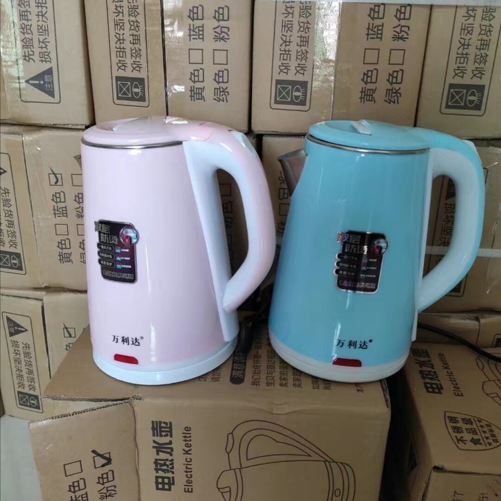 【20包邮】电热水壶304全自动保温一体烧...