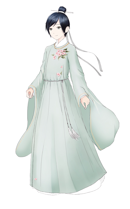 菁芸阁桃花缘正版白菜汉服男生女生改良明制绣...