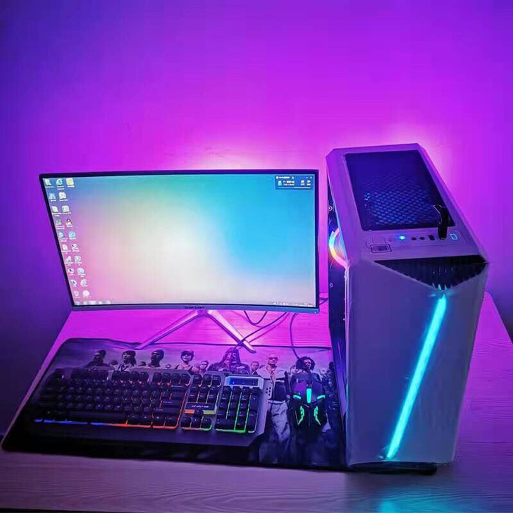 台式机台式电脑组装机吃鸡电脑主机高端游戏家...