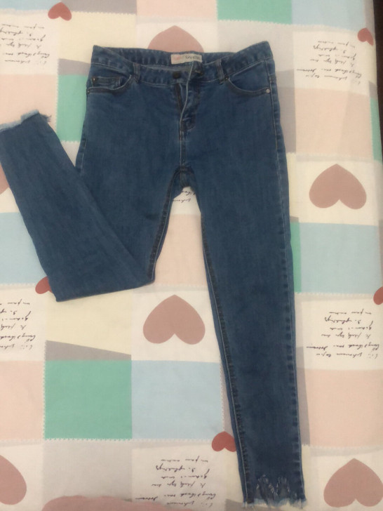 guess20女款时尚修身显瘦牛仔长裤 裤...