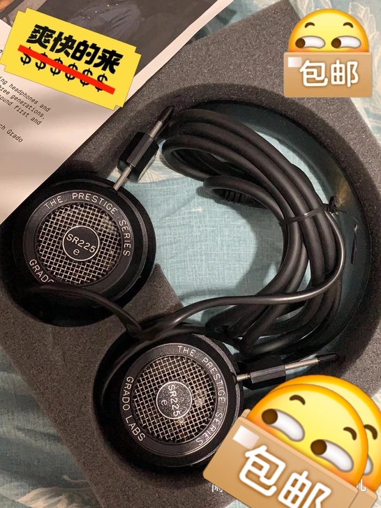 美国 GRADO/歌德 SR225e头戴式...
