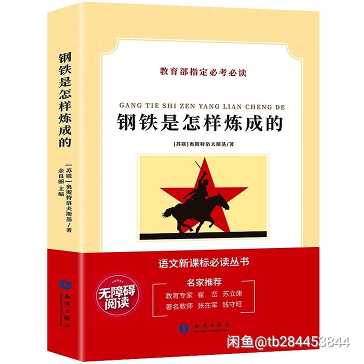 正版钢铁是怎样炼成的正版原著书初中八年级下...