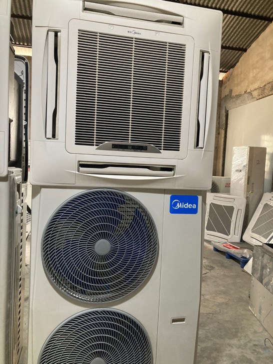 5匹美的中央空调,柜机