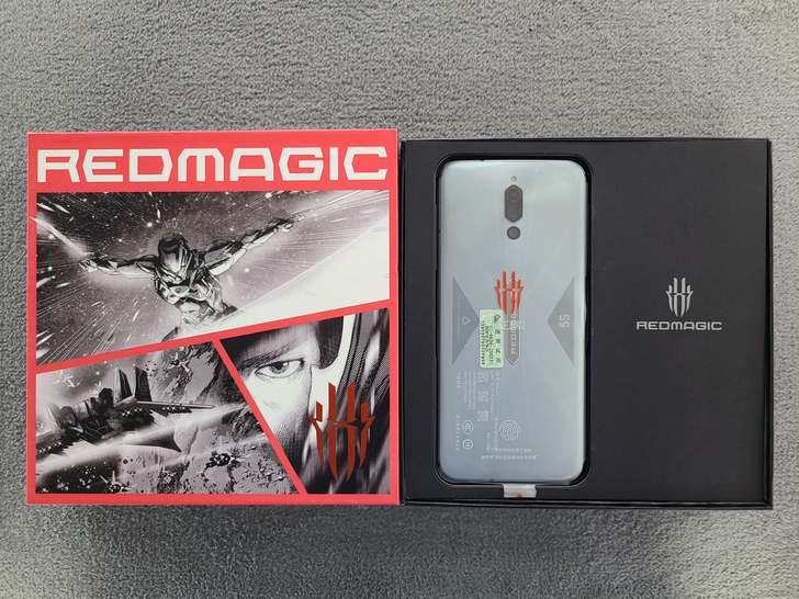 【努比亚 红魔5s 银 128】