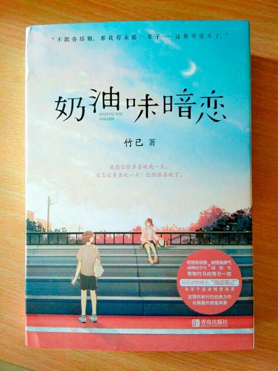 奶油味暗恋 全2册 竹已著 青春文学校园甜...