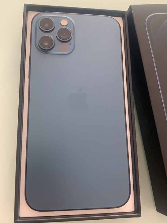 苹果12pro，128G，海蓝色、2021...