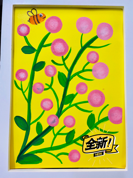 画室纯手工水粉画