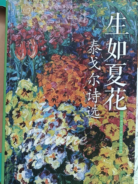 太浪漫了这本泰戈尔诗集！把他的著作集合在一起