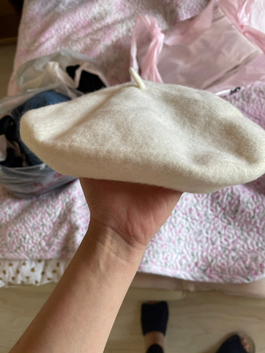 全新贝雷帽，购物100可赠送