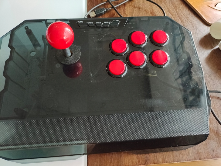 拳霸N1雷霆摇杆，正常磨损所有按键都好用，...