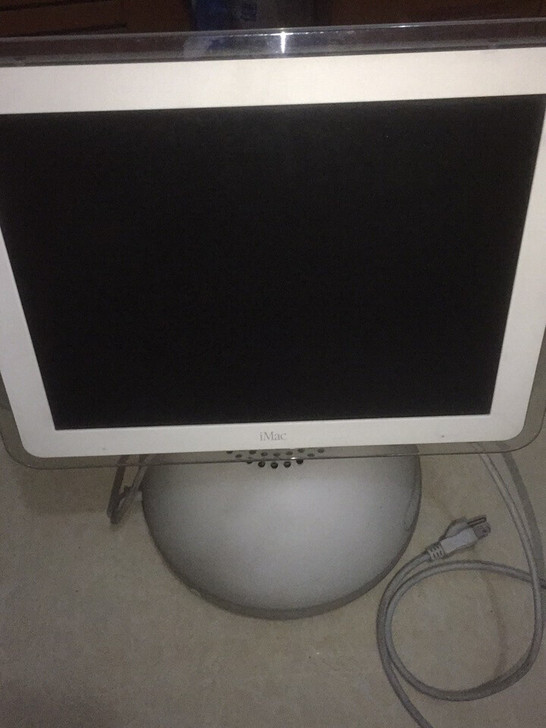 苹果一体机,苹果经典老台式机,正常开机!