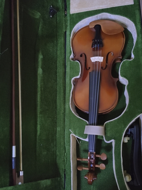 四分之三小提琴，为孩子学校上兴趣课买的，没...