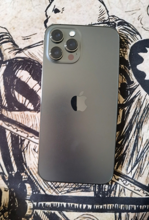 苹果12promax国行，石墨色128，4...