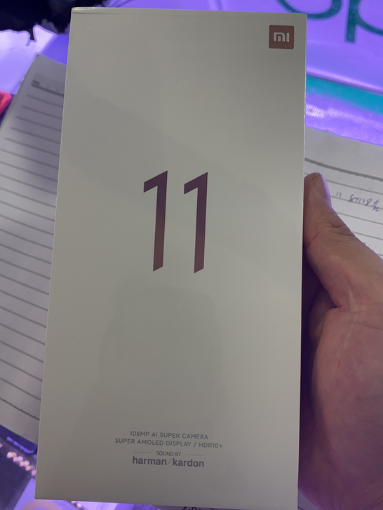 小米11 8加128黑全新原封
