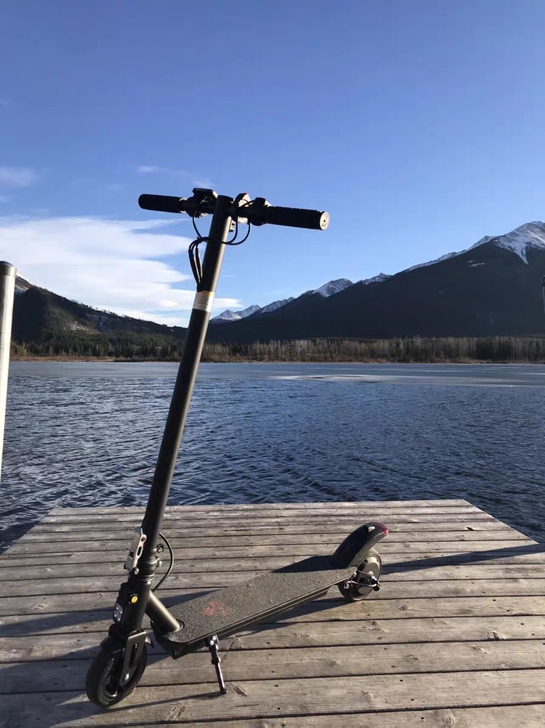 阿尔郎超轻折叠电动滑板车成年小型便携代步车...