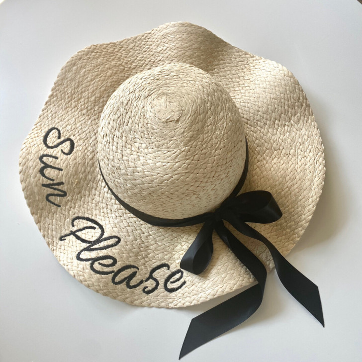 网红沙滩编织草帽