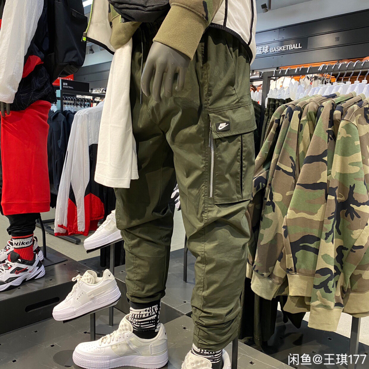 BV3128-451 男士梭织长裤 军绿L