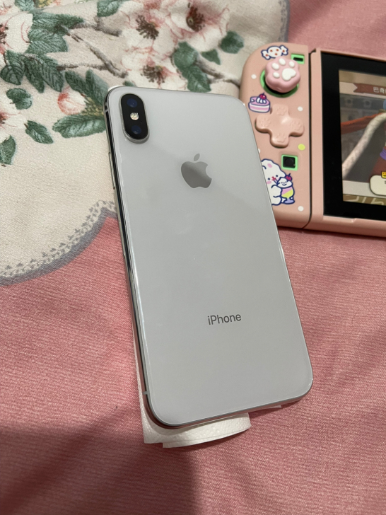 iPhone x 银色 国行 64g 无拆...