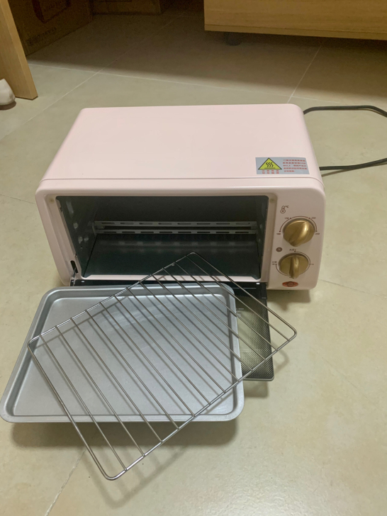 小白熊家用迷你烤箱，9L容量，有用过5次以...
