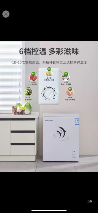 冰冻柜一个