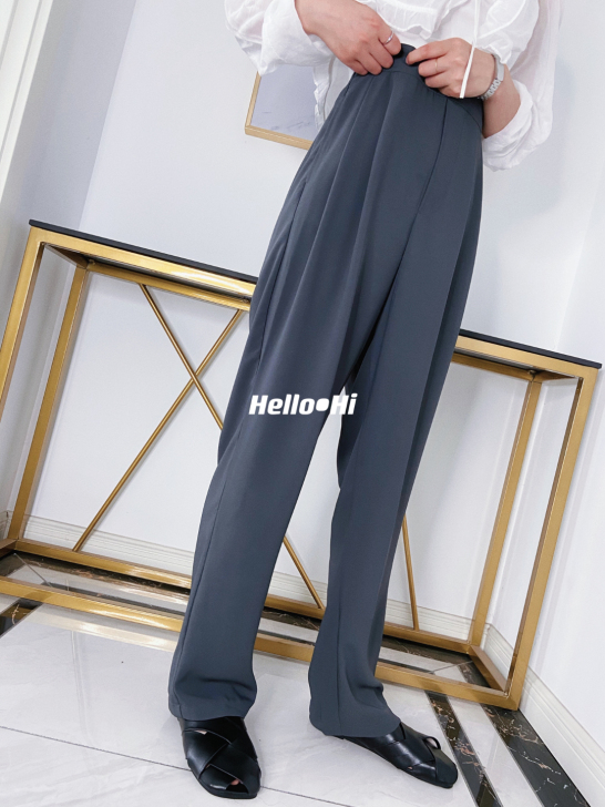 高级灰西服裤