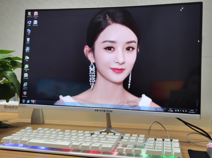 电脑台式主机 台式电脑整套 办公台式电脑二...
