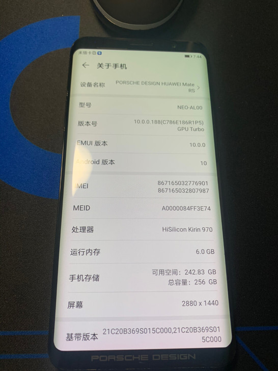华为mateRS保时捷   6+256  ...