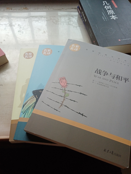 复活+安娜卡列尼娜+战争与和平。世界巨匠列...