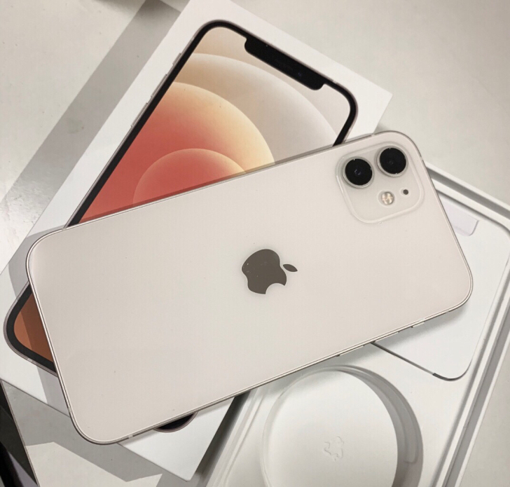 个人苹果12白色 国行128 原装无拆修 ...