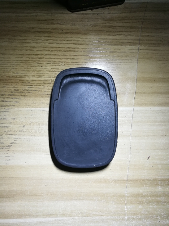 歙砚 老坑罗纹坑，大小5寸长宽高12-8-...