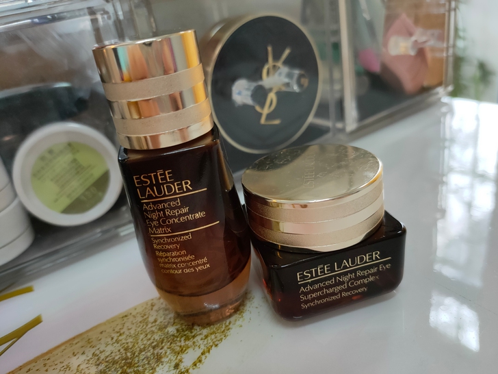 雅诗兰黛小棕瓶眼精华眼霜