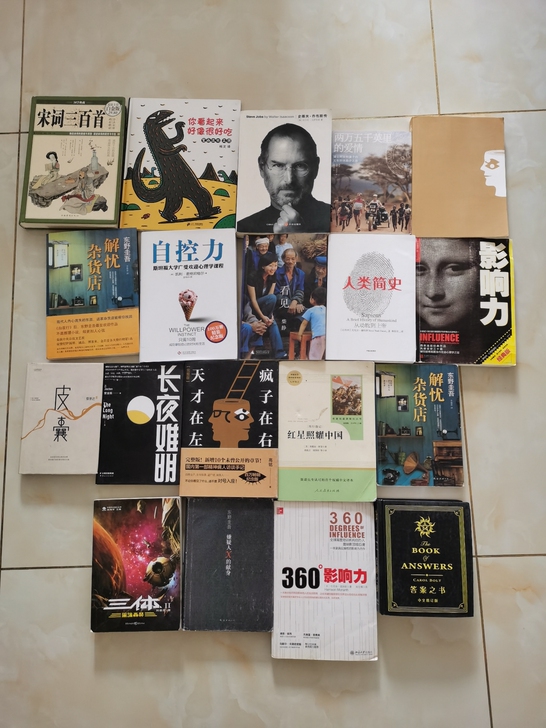 解忧杂货店 看见 天才在左疯子在右 人类简史