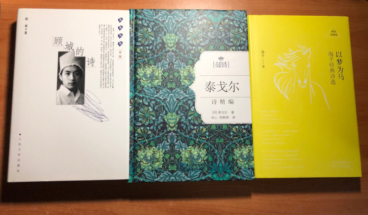 顾城《顾城的诗》 泰戈尔《泰戈尔诗集》