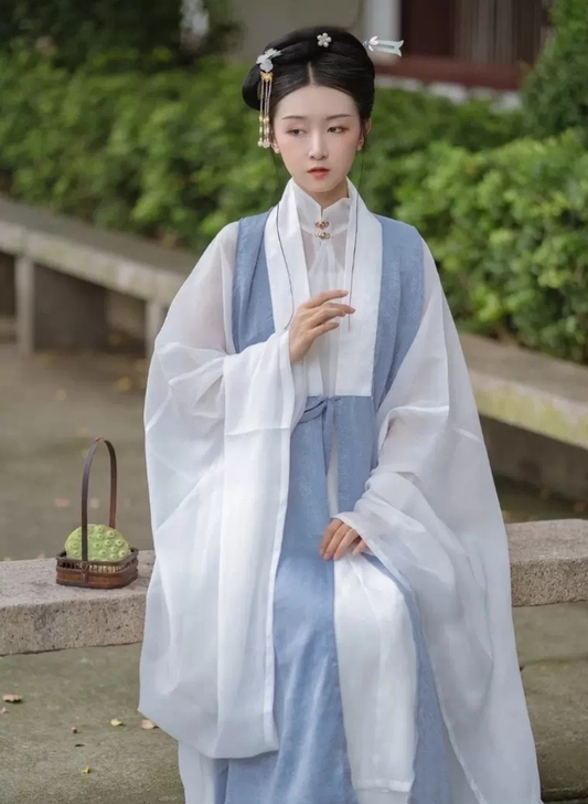 汉服 云出岫 长比甲