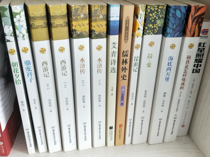 初中生必读书目，5元一本不包邮，共14本6...