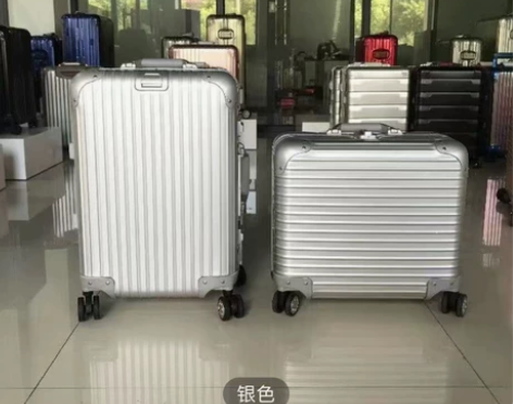 17寸旅行箱铝镁合金拉杆箱全金属行李箱万向...