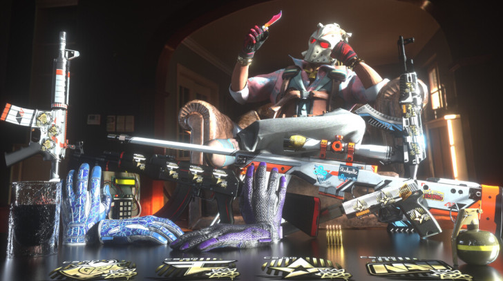 Csgo饰品渲染图buff玩家秀3D建模 ...