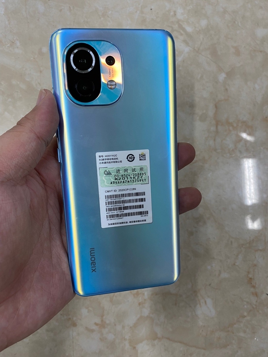 小米11蓝色8+256gb ，全部原装，成...