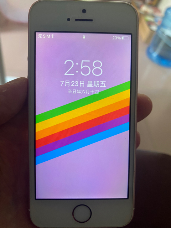 iPhone SE 玫瑰金 64g