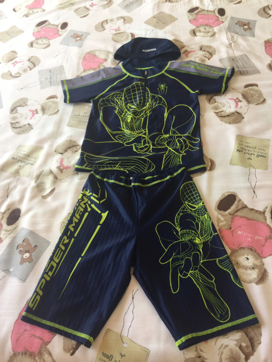 游泳衣质量很好九五成新看好拍不退哦！