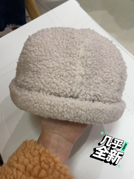 毛绒帽 超可爱