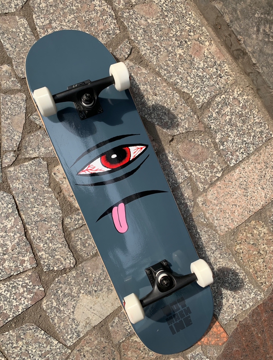 个人闲置美国进口专业滑板双翘动作初学者青少...