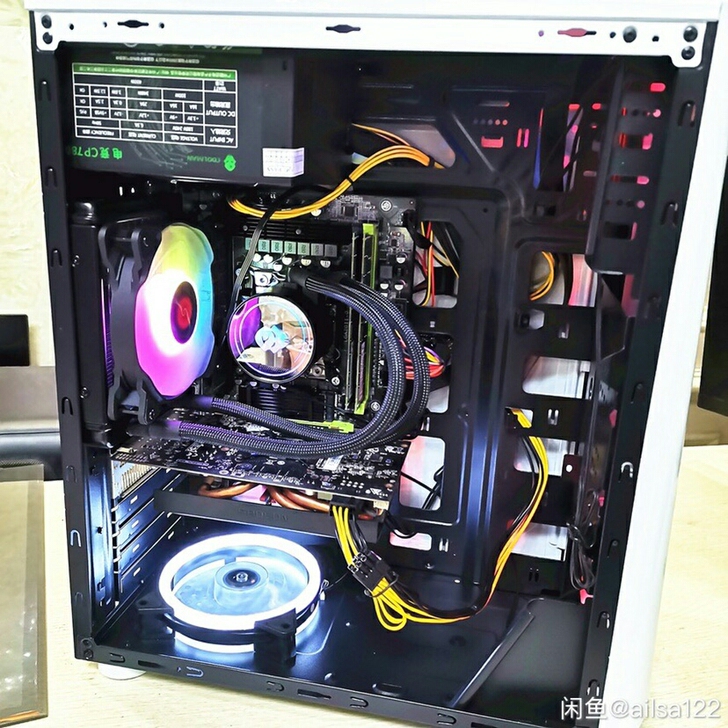 90万分台式电脑主机高配直播大型游戏台式设...