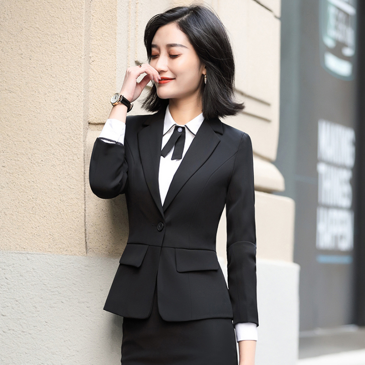 正装女套装职业时尚西服西装气质女神范公务员...
