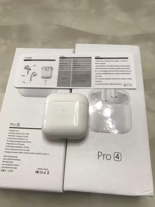 全新 pro4代真无线蓝牙耳机华强北四代苹...