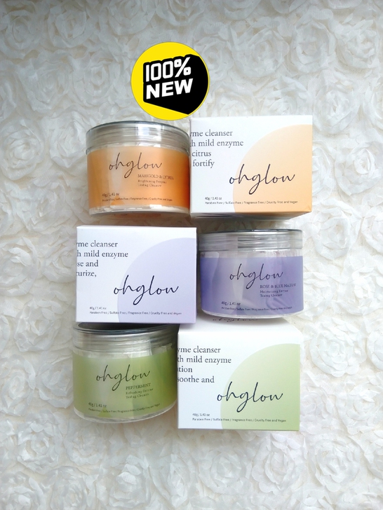 Ohglow奥哥劳尔花瓣酵素洁面洗颜粉深层...