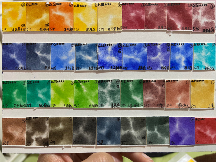 出史明克大师级水彩颜料