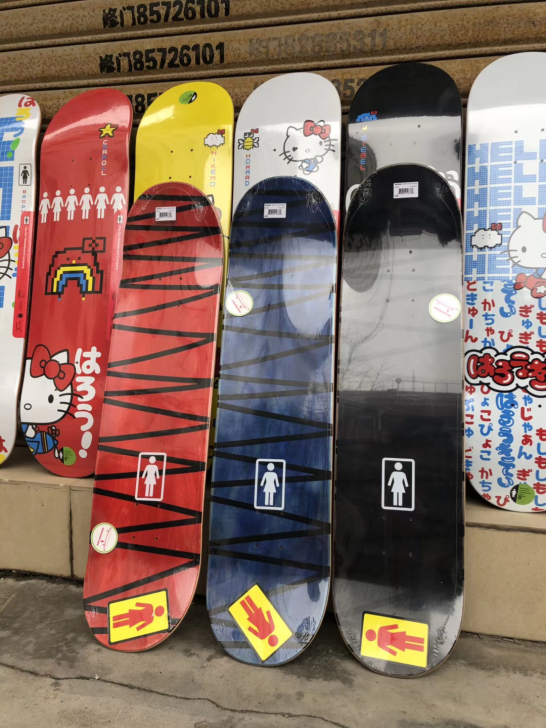 正品Girl滑板双翘板面，189包邮，整板...